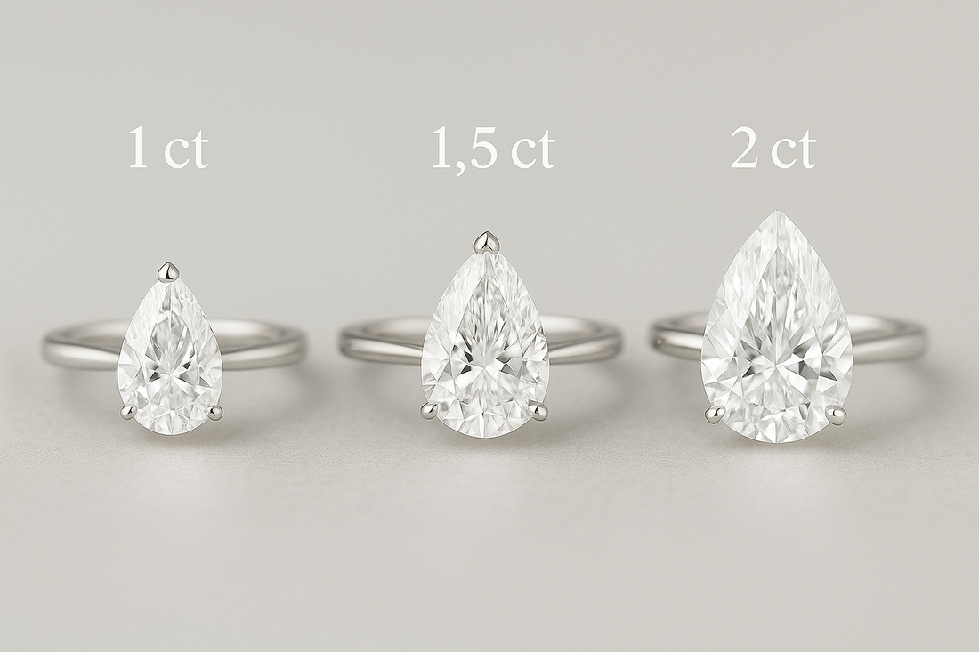 What’s the Best Carat Size for a Pear Cut?
