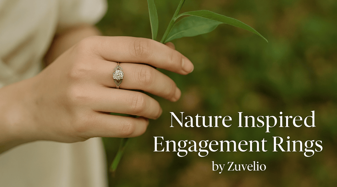 Nature Inspired Engagement Rings For Women: Leaves, Branches and Floral Settings