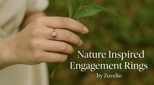 Nature Inspired Engagement Rings For Women: Leaves, Branches and Floral Settings