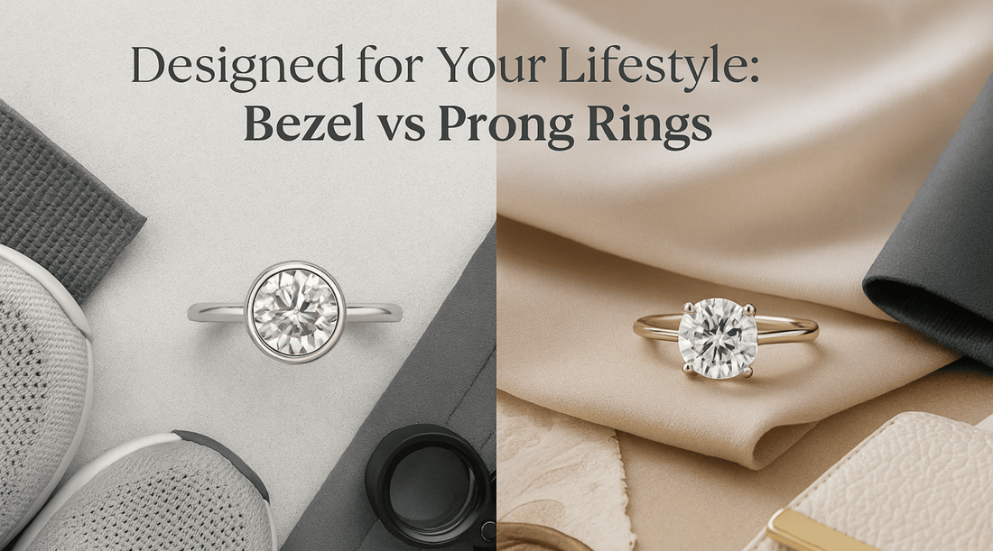 Bezel vs Prong Setting: What's Best for an Active Woman’s Engagement Ring?
