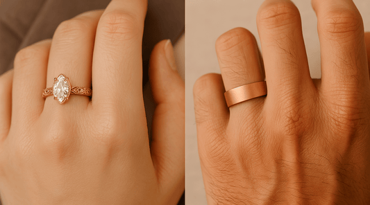 Rose Gold Engagement Ring for Men and Women: What’s Trending in 2025
