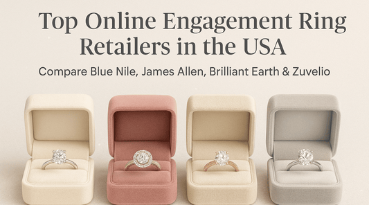 Top Online Engagement Ring Retailers in the USA