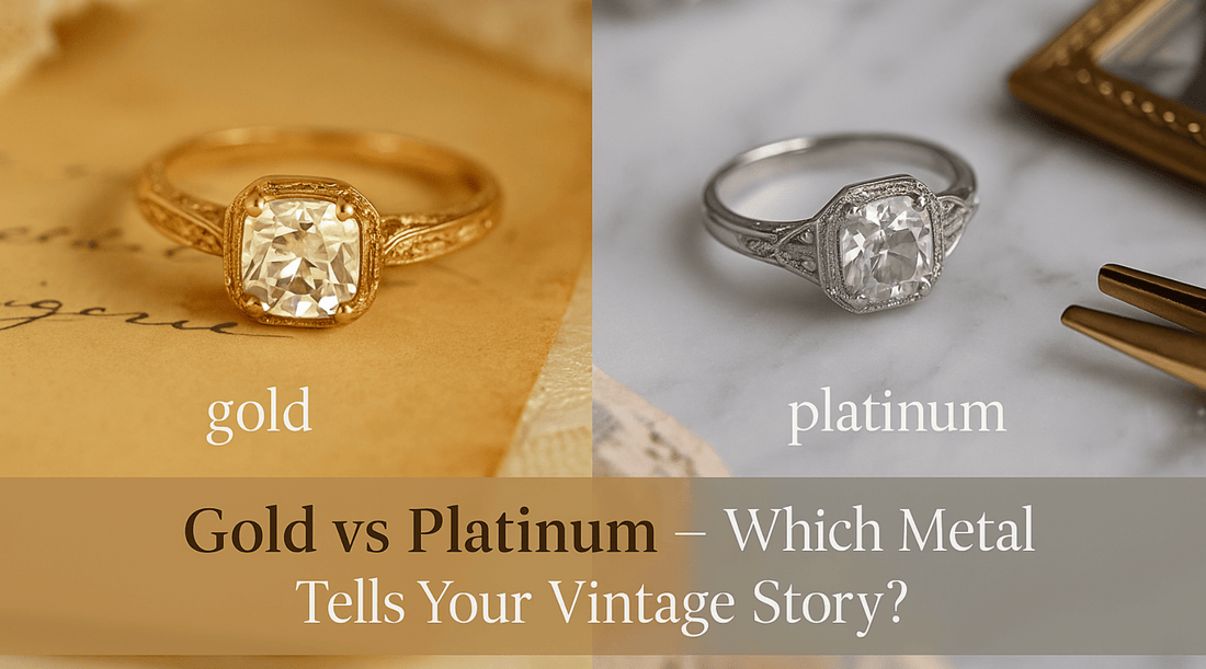 Gold vs Platinum: Which Metal Suits Vintage Engagement Rings Better?