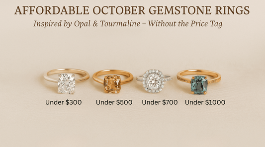Affordable October Gemstone Rings: Opal and Tourmaline Look Without the Price Tag