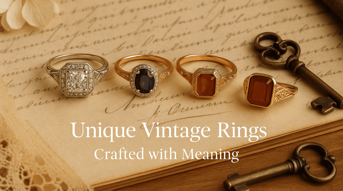 Unique Vintage Rings for Women Who Value History Over Trends