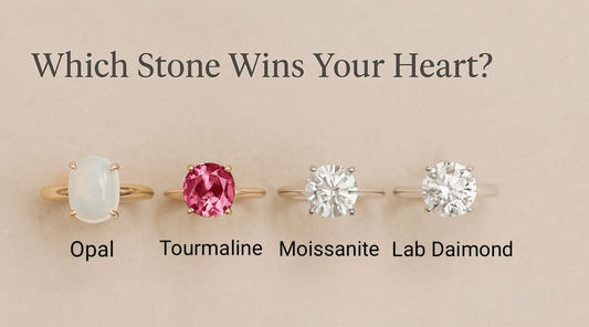 Opal, Tourmaline, Moissanite and Lab Diamonds: Which Ring Stone Is Best?