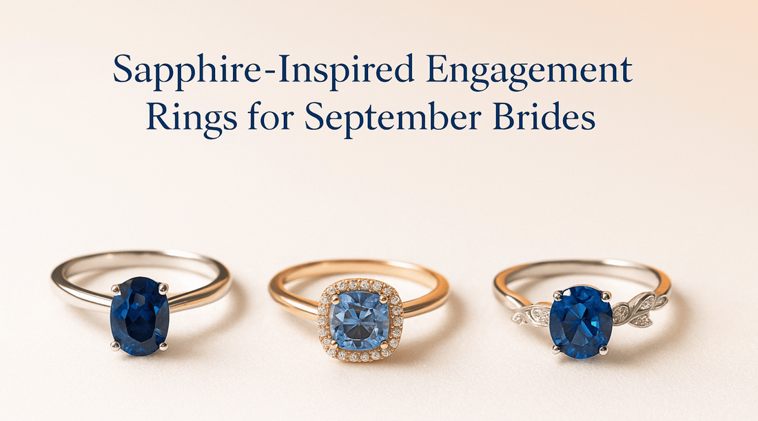Best Sapphire-Inspired Engagement Ring Ideas for September Brides