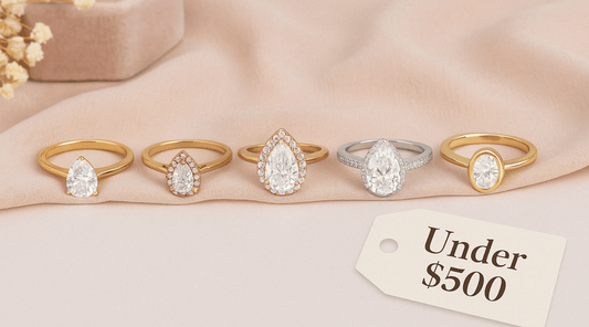 Top 5 Affordable Pear-Shaped Engagement Rings Under $500