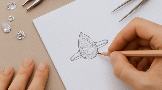 Design Your Own Pear-Shaped Engagement Ring: Step-by-Step Guide
